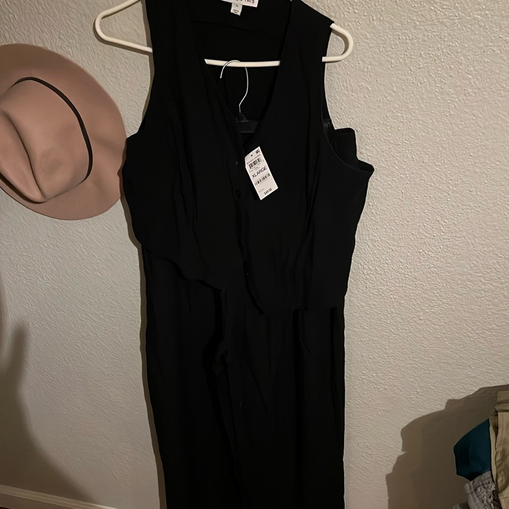 Pants and vest suit black wore vest 2x’s pants never worn
